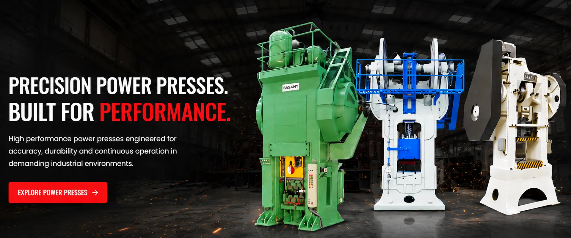 Power Presses manufacturer India 1 Power Presses India